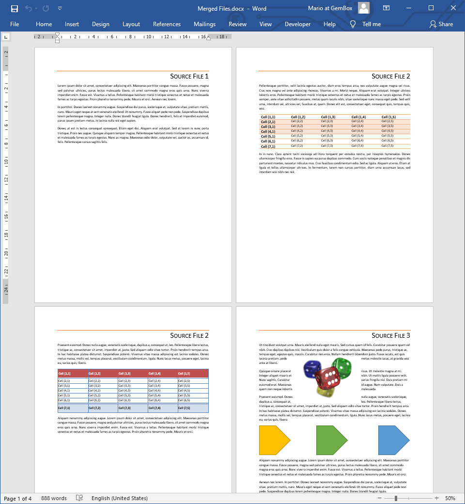 merging of single page to multi page tiff