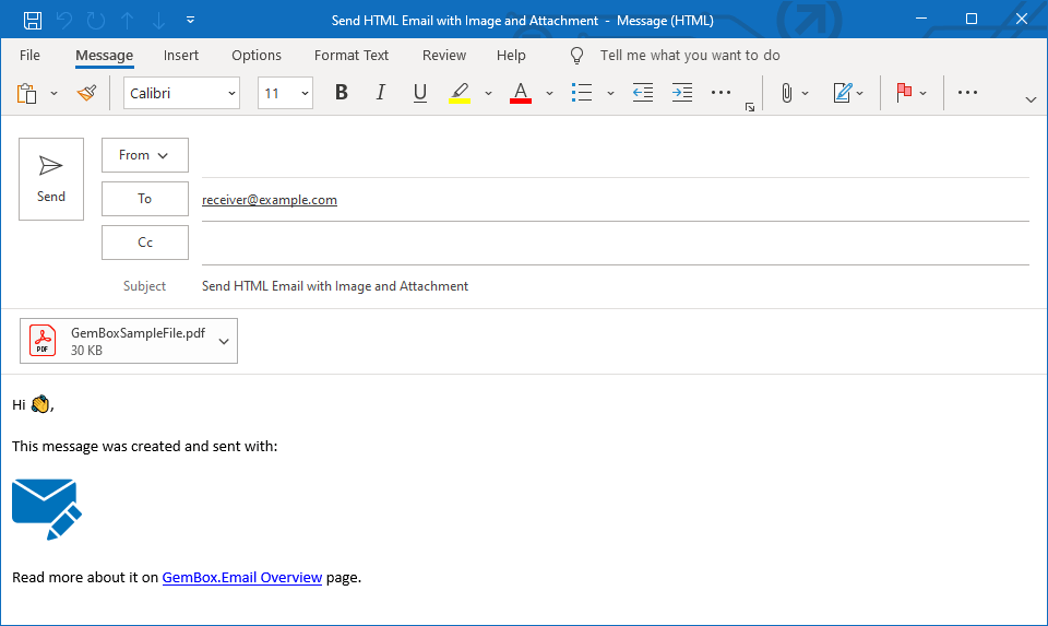 send email with attachment in c# mvc