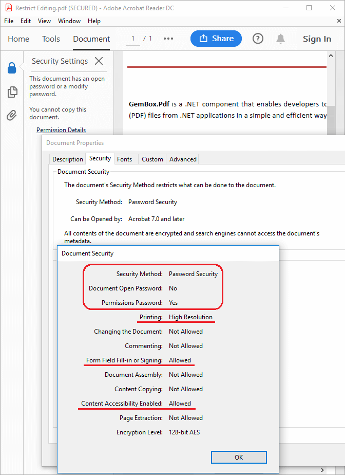 Digitally sign PDF files from C# / VB.NET applications