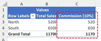 Pivot table with a calculated field created programmatically Pivot table with a calculated field created with GemBox.Spreadsheet