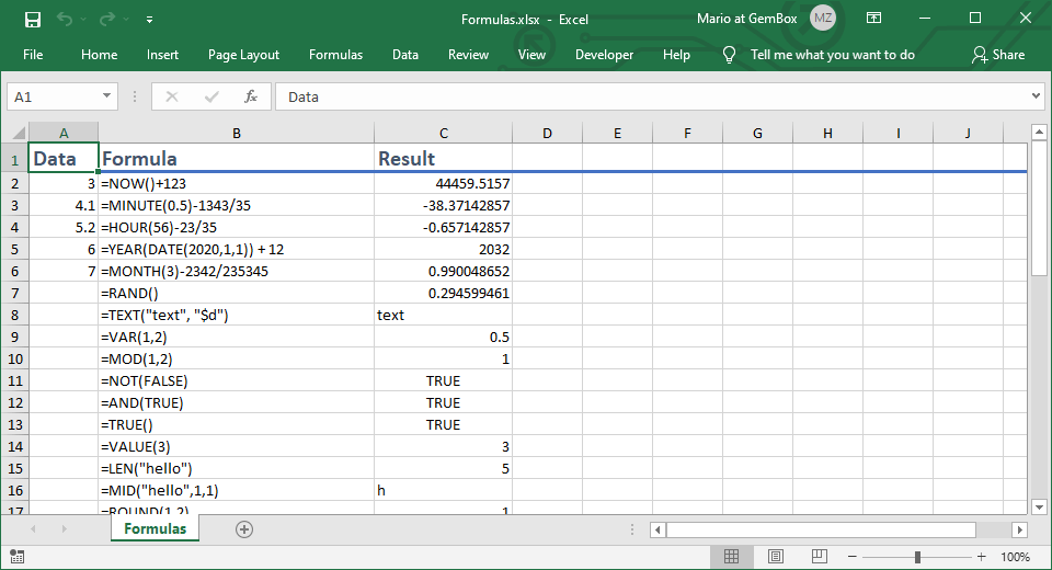 excel for mac 15.36 not returning sum of cells