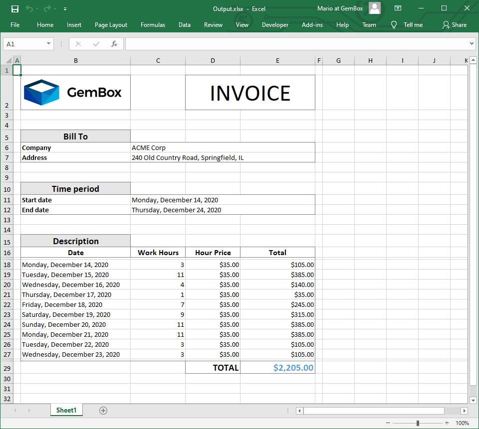 Edit And Save Excel Templates From C Vb Applications