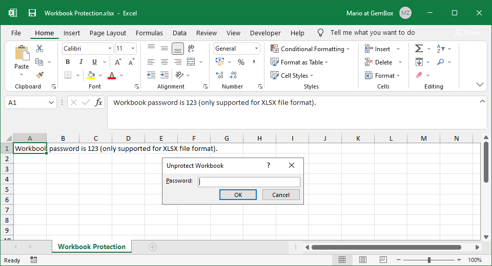 Excel Worksheet Protection In C And Vbnet 2971